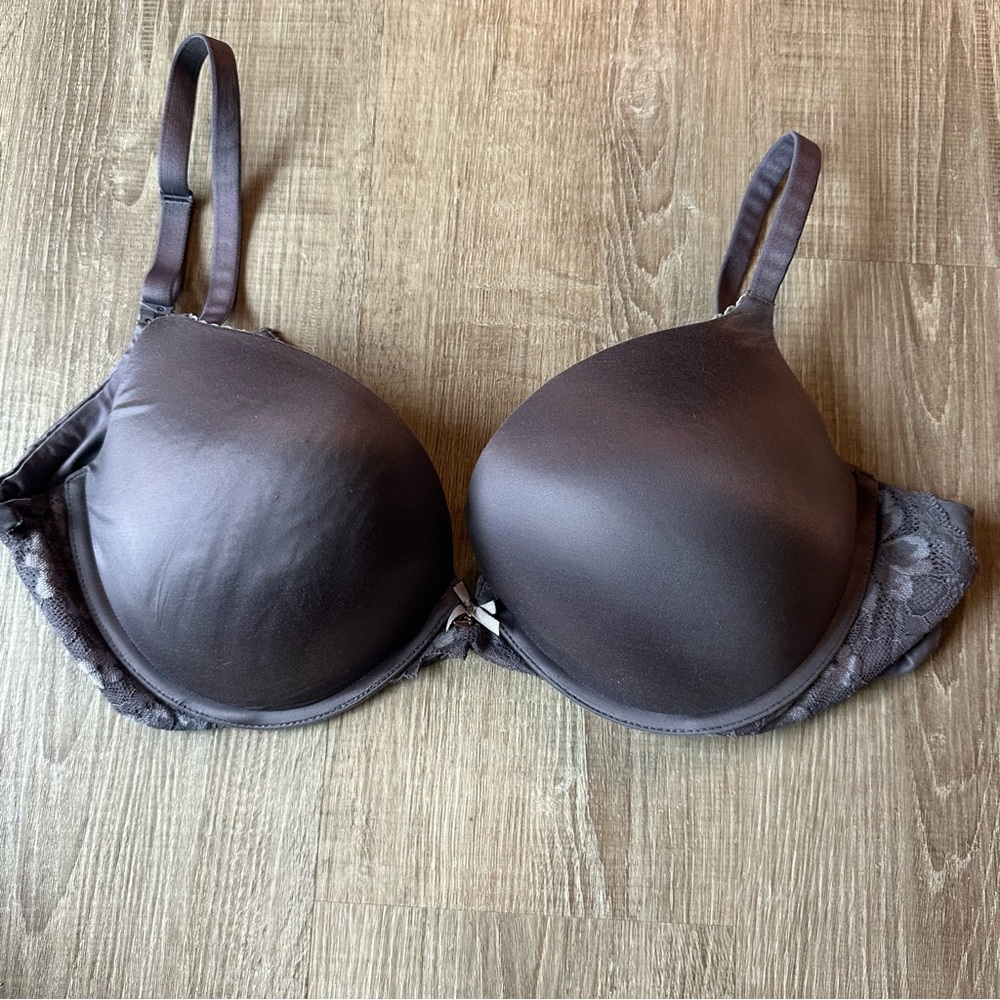 Victoria's Secret Charcoal Lace Bra